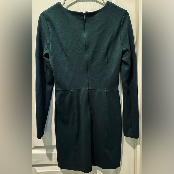 French Connection Long Sleeve Ponte Mini Sheath Bodycon Dress ZP1 - Picture 6 of 8